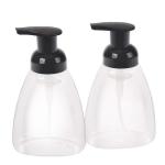 PET Lotion 500ml Soap Dispenser Bottle With Black Pump ODM