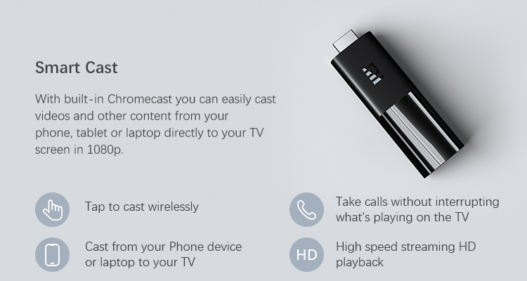 Xiaomi Mi TV Stick 1080P Android 9.0 with Assistant Android TV Stick