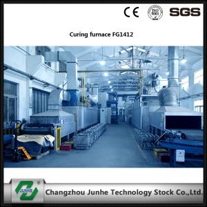 China Double Combustion Curing Furnace Save Aeration Consumption FGG1612 For Zinc Flake Coating wholesale