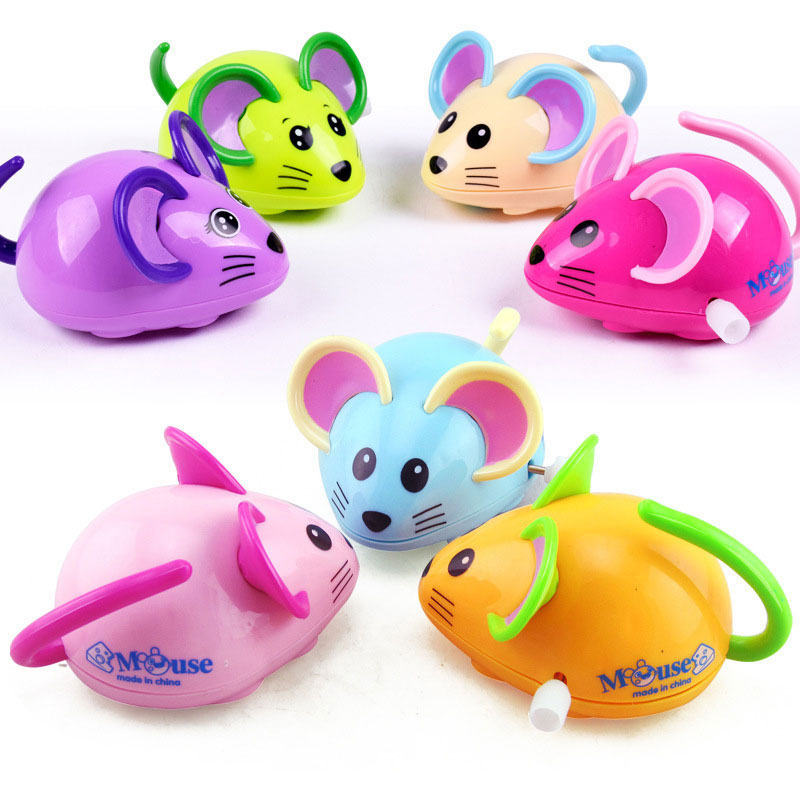 Easter Wind Up Toys for Kids Flipping Walking Jumping Clockwork Bulk Toys PVC Animals