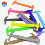 Hammer Shape Silicone No Tie Shoelaces , Unisex Tieless Shoe Strings