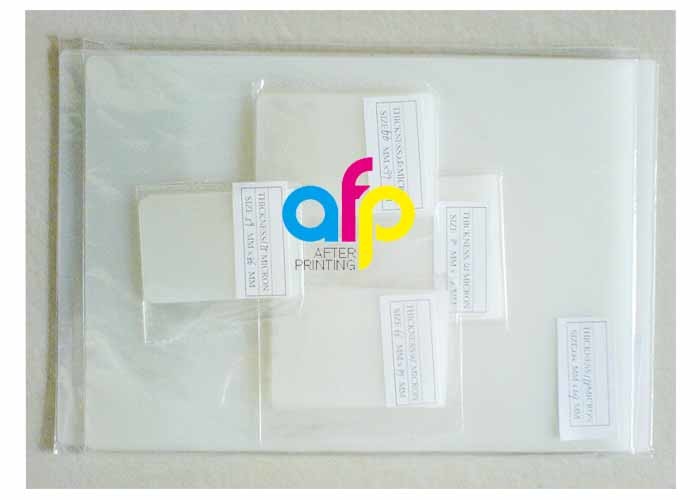 Dry PET Pouch Laminating Film Sheet For Office Document Lamination 60 Micron