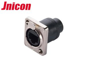 China Waterproof Panel Mount Electrical Connectors For Audio / Video System Signal wholesale