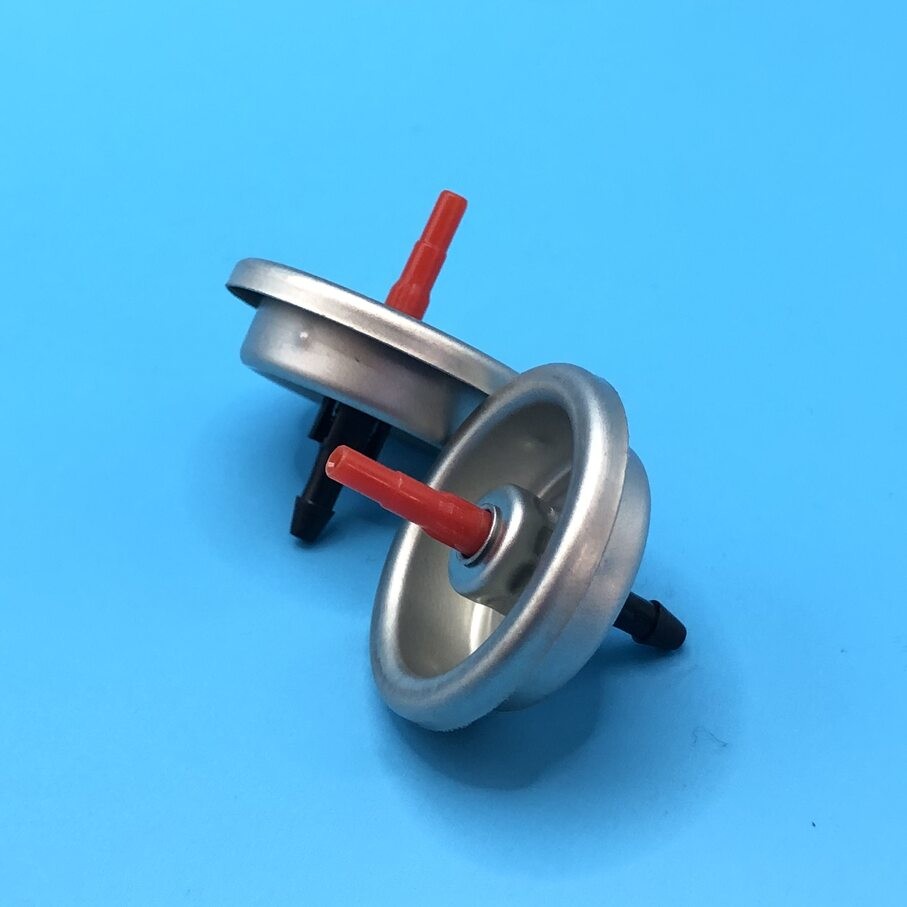 Stainless Steel Spring Gas Refill Valve - One Inch Size for Efficient Gas Distribution