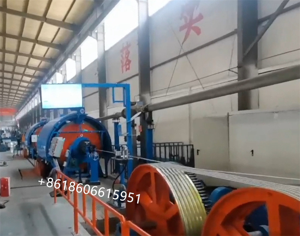 Steel Wire Rigid Stranding Machine Cable Stranding Machine For ACSR Moose Conductor