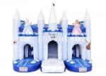 Kids Commercial Inflatable Frozen Bouncer Combo With Slide