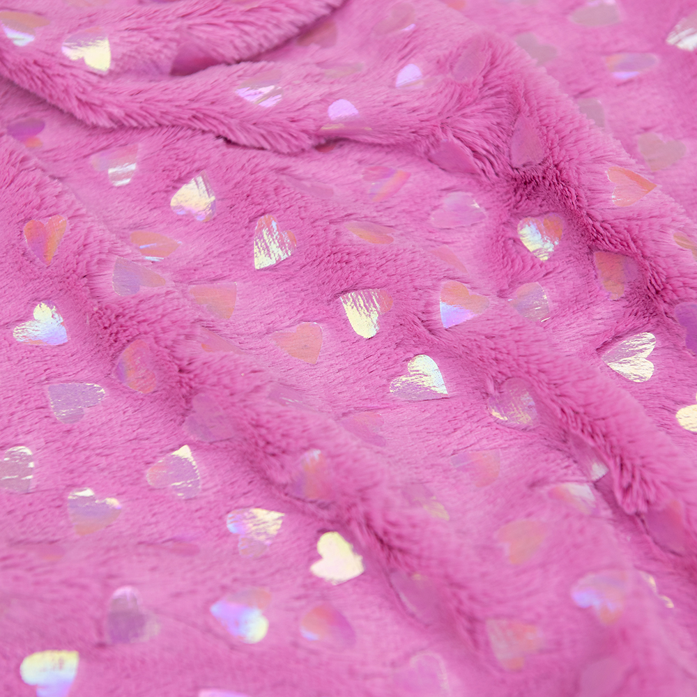 Bag Brushed Pattern 100% Polyester Silver PV Plush Faux Fur Fabric for Home Textile