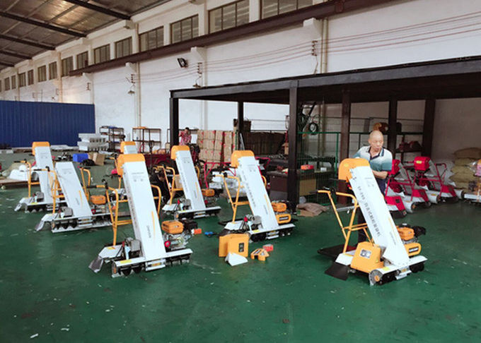 Gasoline 7.5T/H Grain Collector Machine Paddy Collecting And Bagging Machine