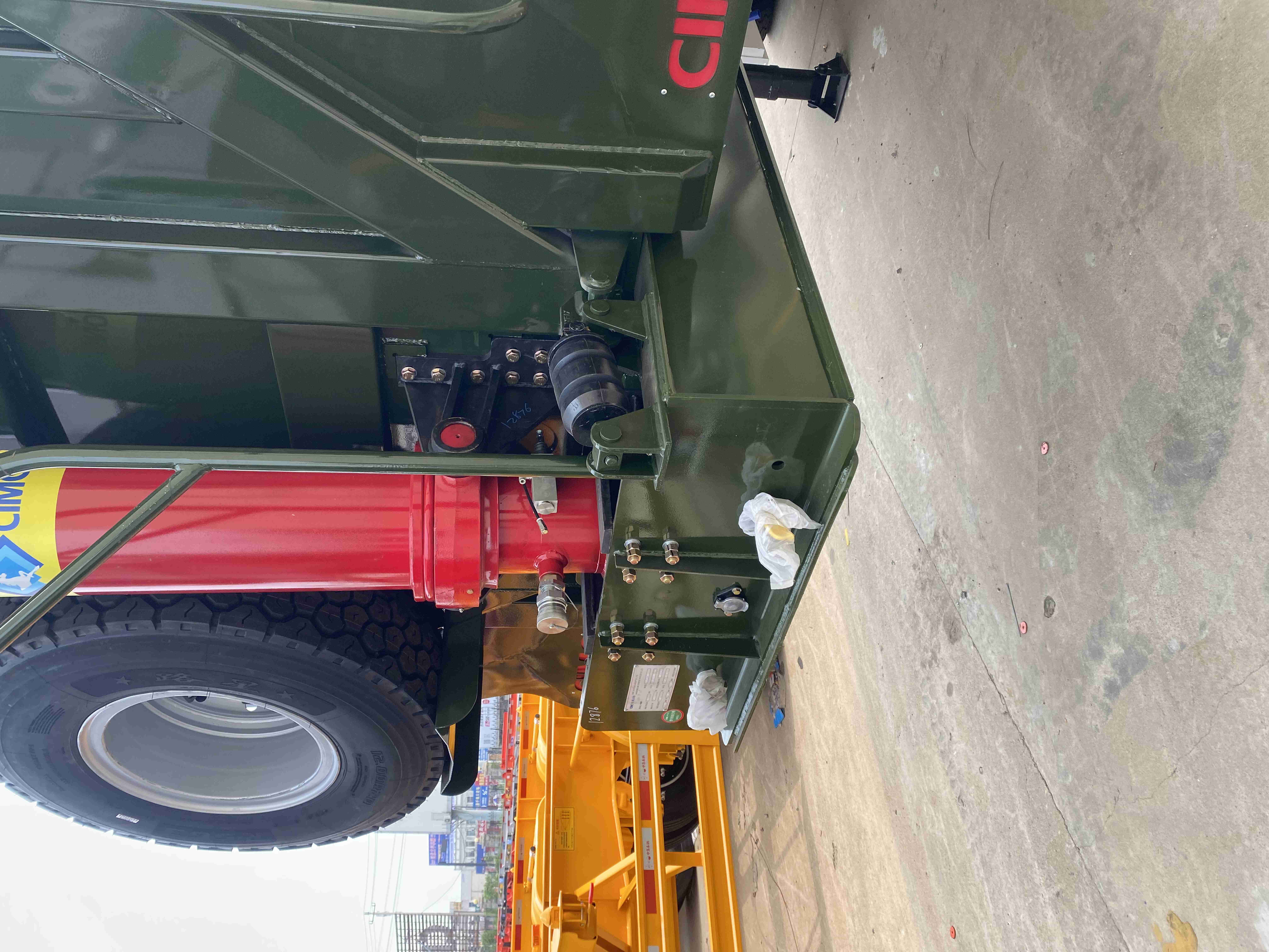 3-axis 4-axis Dump Truck Trailer Type Rear Dump Trailer 100 Ton End Dump Truck Trailer