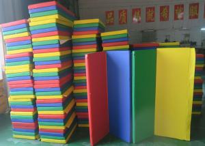 China Four Fold Cushion Gymnastics Training Mats Kindergarten Crawling Child Climbing wholesale