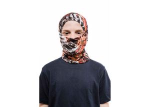 China Retro Logo Polyester UV Headwear 25*50 CM Bandana For Bicycle wholesale