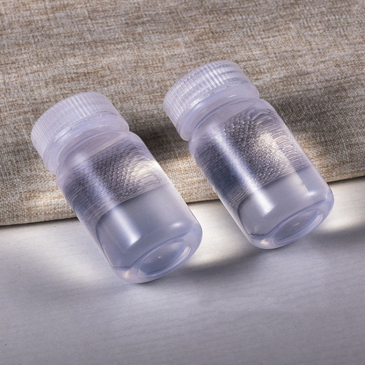 Translucent blank Plastic Medicine Bottles Empty Storage For Pharmacy Capsules And Liquids