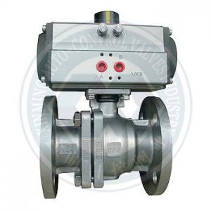 China Quarter Turn Pneumatic Ball Valve Actuator Double Action  Or Spring Return on sale