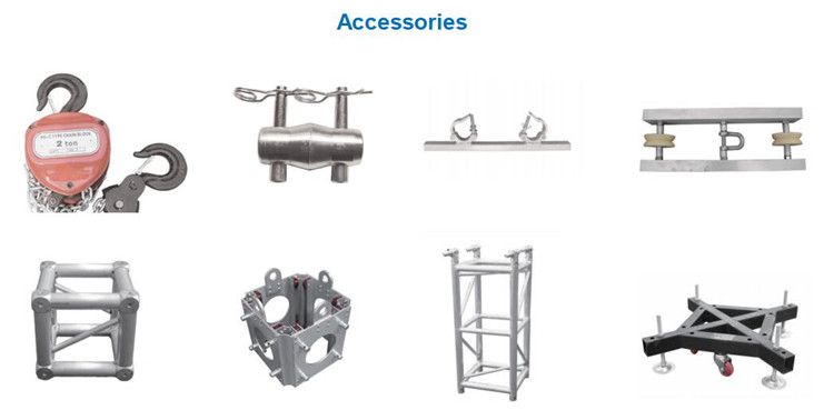 Aluminum Lighting Truss Tower Speech Space Frame Roofing Circular Roof Modular Shine Structure