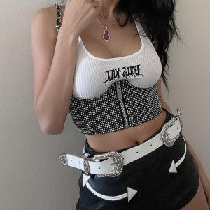 China Halter Chain Sling Ladies Camisole Tank Tops wholesale