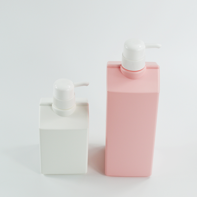 500ml Shampoo and Lotion Bottle with Customized Bottle Color in Design HDPE Plastic