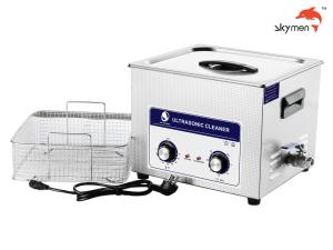 China Skymen 15L 360W 40KHz Mechanical Control Metal Parts Ultrasonic Cleaner wholesale
