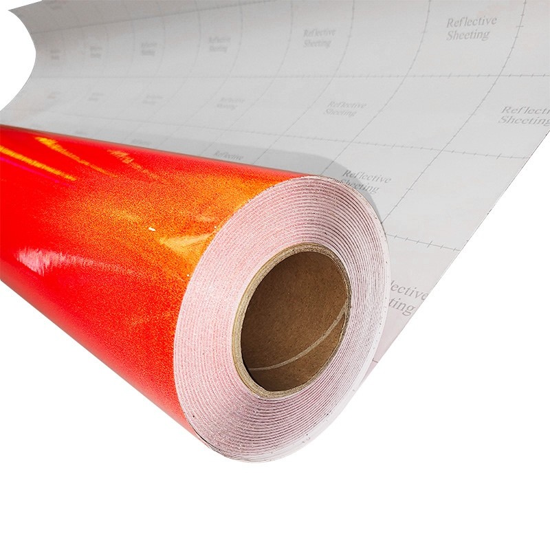 5300 Printable PVC Reflective Vinyl Film Roll High Visibility