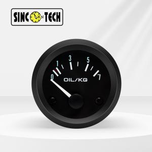 China 100PSI 52mm Electric Oil Pressure Gauge Auto Mobile Meter wholesale