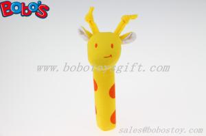 Soft Cute Baby Giraffe Animal Stick Toys For Infant