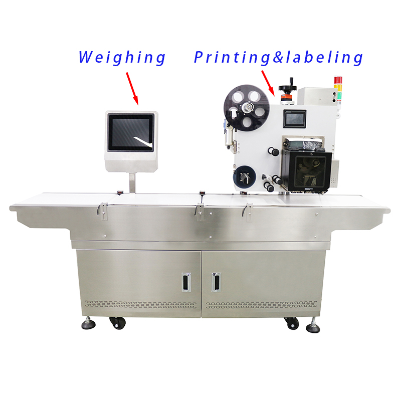 Carton Packaging Automatic Weigh- Labelling Machines with 220V Voltage and Power