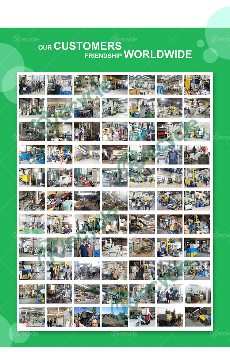 Automatic Scrap Cable Recycling Machine 28KW-95KW Waste Cable Recycling Machine