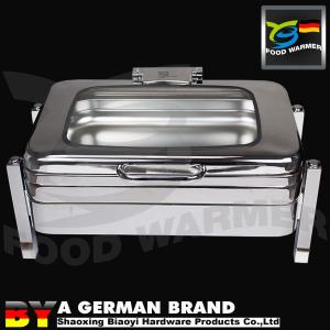 China Hotel Elegant Oblong Chafing Dish 9L GN 1/1 Food Pan Dia. For Kitchen Equipment wholesale