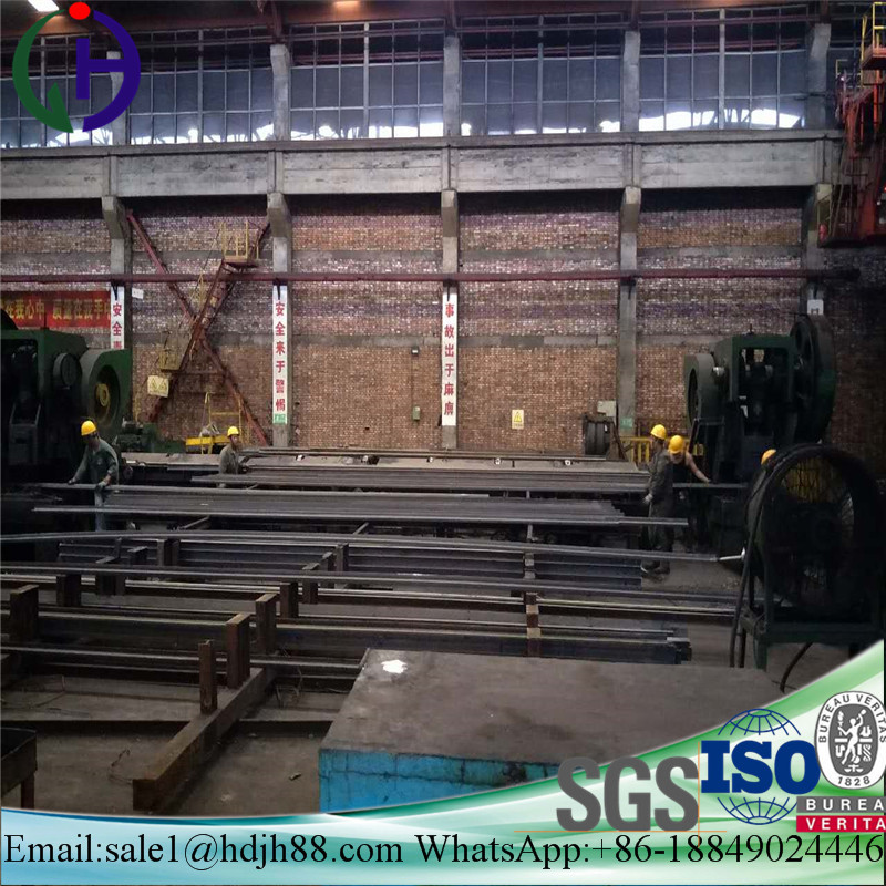 Hot Rolled 30KG/M Railroad Track Steel , ISO SGS Certificated Train Track Rail