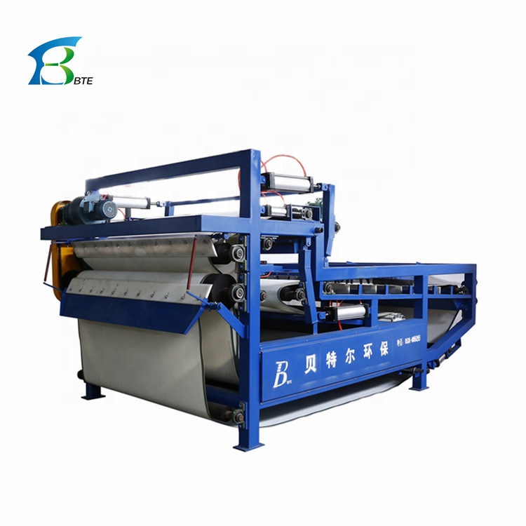 Automatic Belt Filter Press For Continuous Solid Liquid Separation In Hotels