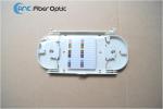 White Fiber Optic Termination Boxes 24 Core Fiber Optic Splice Tray OST-010