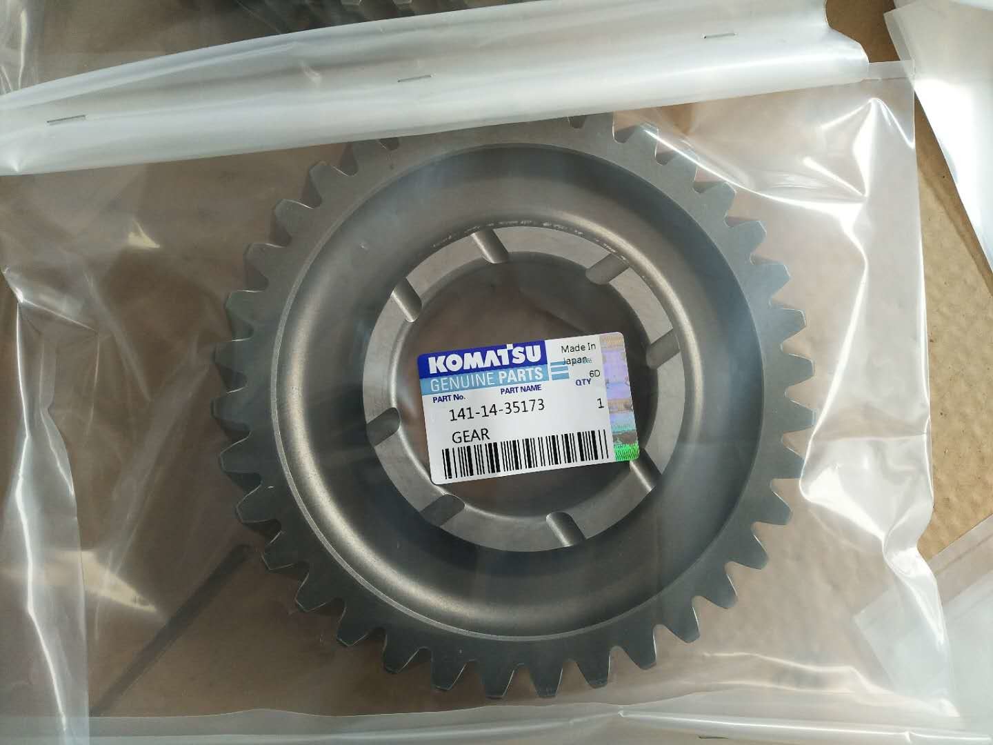 komatsu D60-6 bulldozer gear 141-14-35173 D60-6 bulldozer counter shaft gear 36t