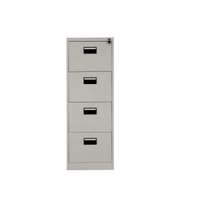 China Steel Office Furniture Vertical 4 Drawer Metal Filing Cabinet Storage wholesale