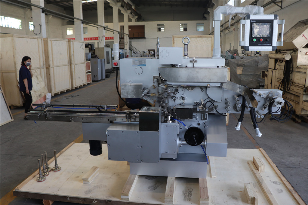 220V 50/60Hz Chocolate Tablet/Bar Fold Packing Machine for Local Service Location