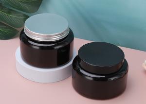 China Powder Aluminum Cap Plastic Screw Top Bottles 180ml Cosmetic Jars wholesale