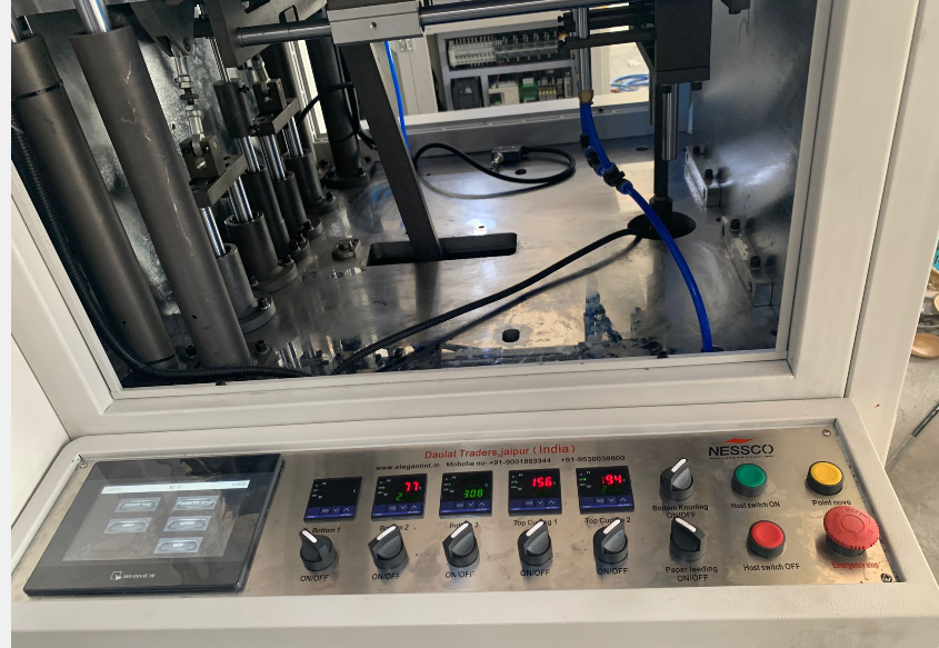 High Performance Automatic Paper Lid Making Machine 2000kg for Fruit Tray
