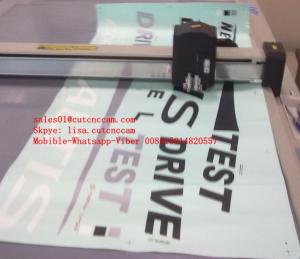 China Vinyl Sticker Self Adhesive Film CNC Flatbed Kiss Cutting Machine wholesale