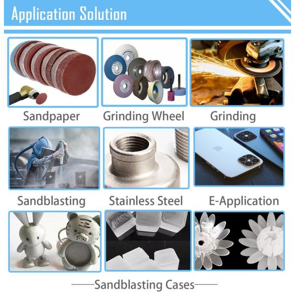 Brown Fused Alumina Wear Resistant Powder for Grinding and Blasting Brown Fused Aluminum Oxide Brown Corundum Powder