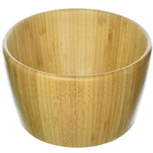 China Round Shaped Bamboo Salad Set Fruit Bowl High Temperature Tolerance wholesale