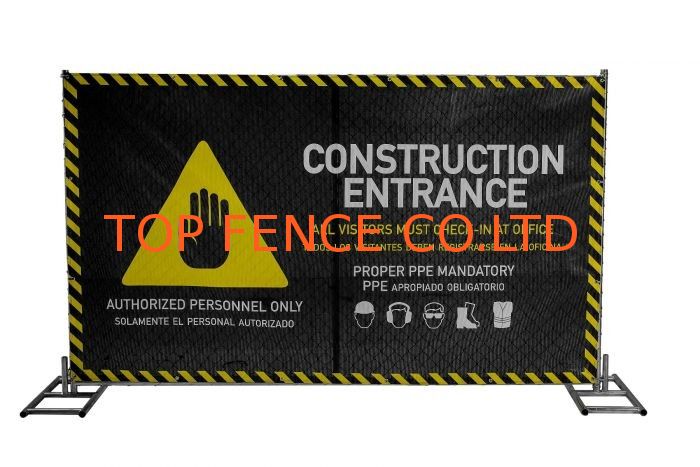 8'x12' tubing 1⅜"(35mm) x 16ga thickness chain link us standard temporary fencing 13ga/2.3m diameter