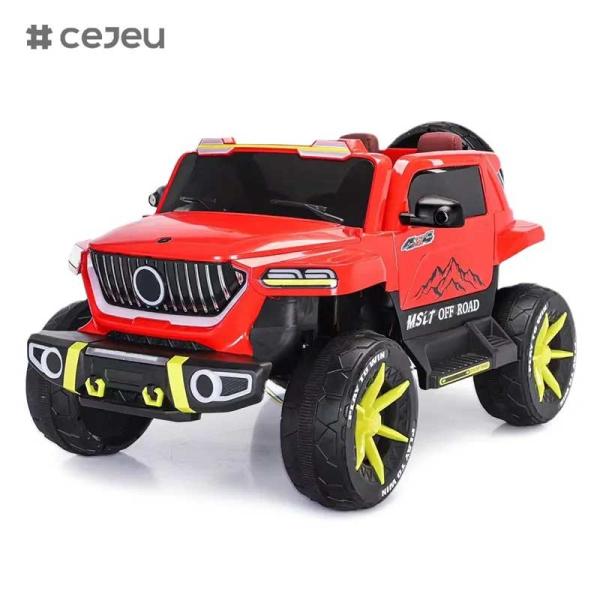 CJ-SF-5688 Newest Big Size 12V7Ah Big Size Four Motor Drive Kids Electric Car/Pink Color Two Speed Kids Ride on Off Road Car for 5-12Years