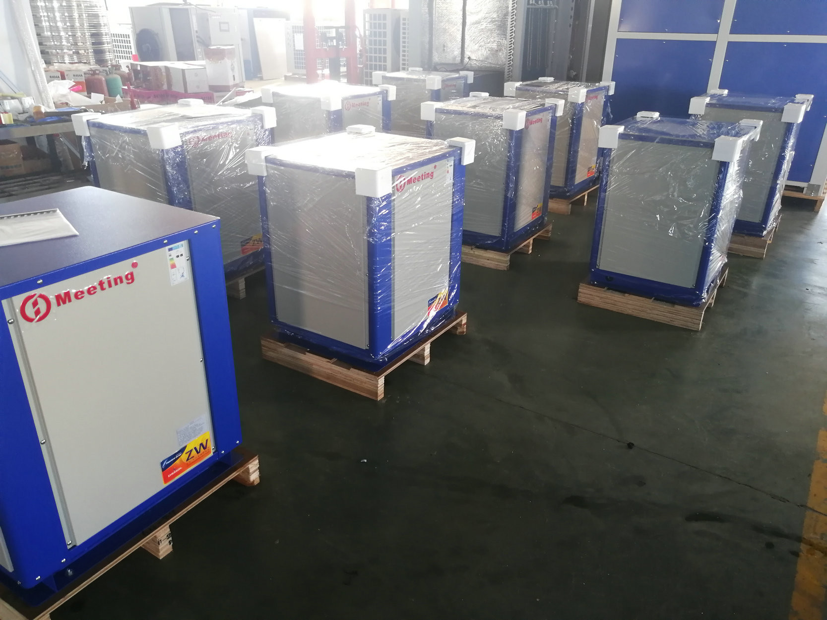 15 Degree 10P 38KW Hot Water Heat Pump Monomer