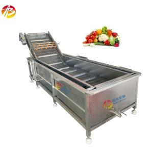 China 3000*1160*1400mm Advantage Save Water Bubble Washing Machine for Vegetables and Fruits wholesale
