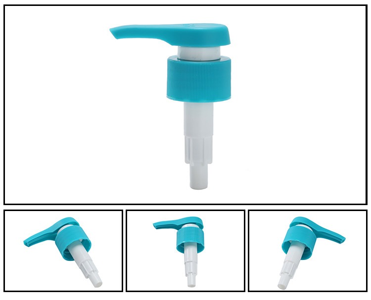Clear Plastic 24/410 Lotion Pump Dispenser For Shampoo Lotion Bottles