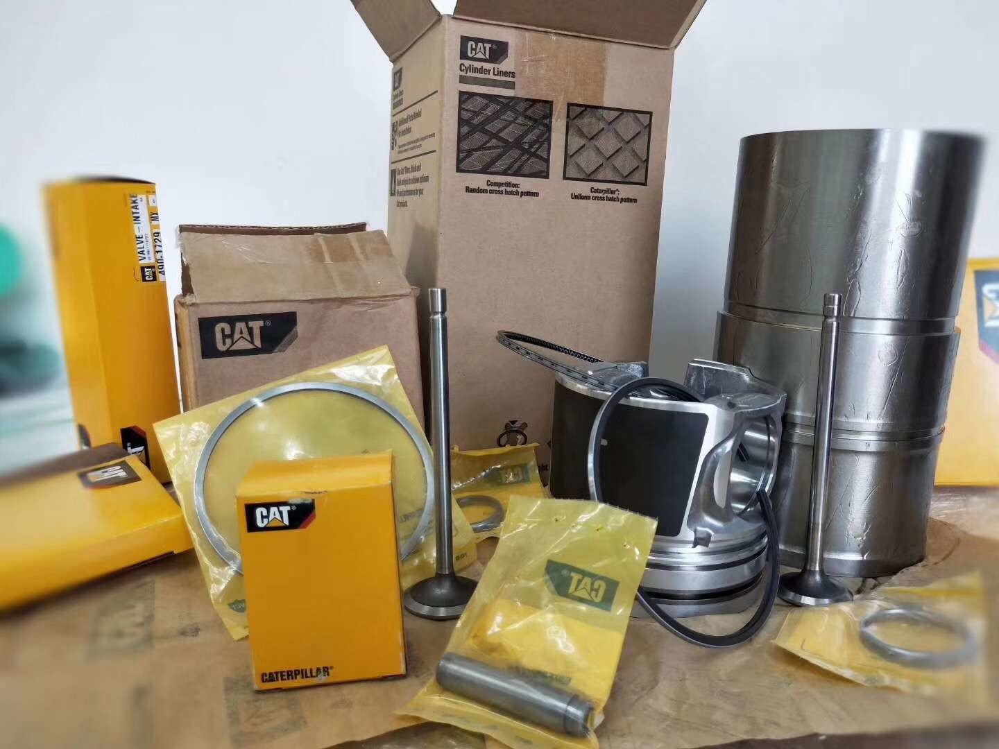 14M3 PC404 PR-450 CT15 Diesel Engine Parts 237-0194 Piston Liner Kit