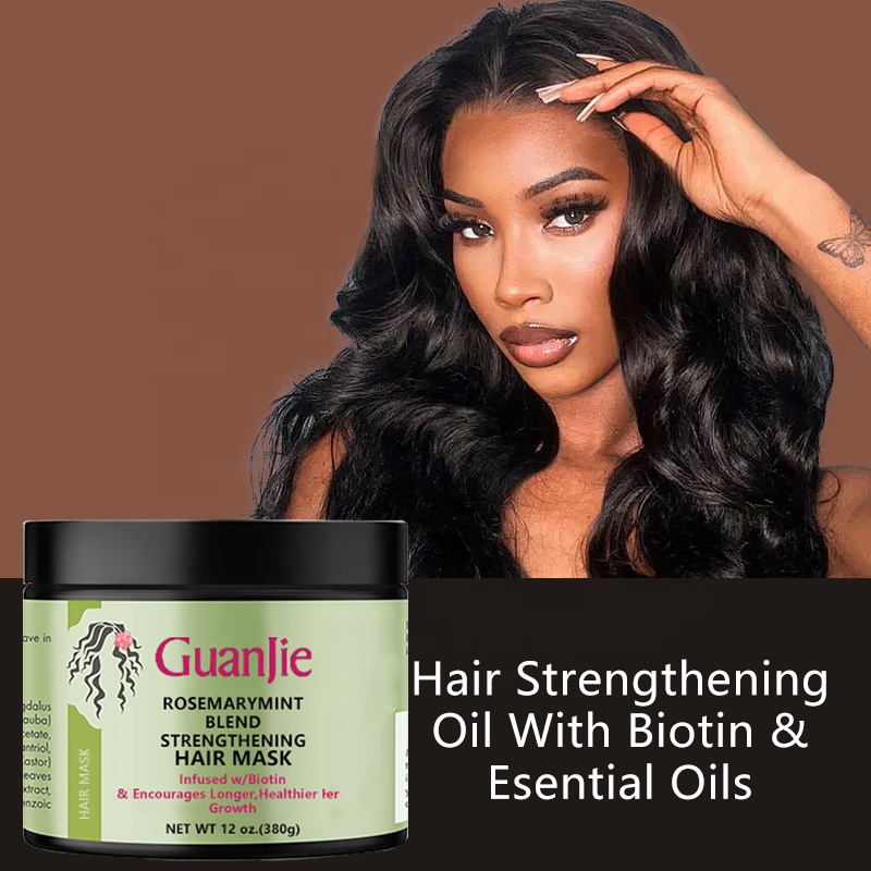 Strengthening Hair Masque OEM Fashion Nourish Deep Treatment Cream with Rosemary Mint