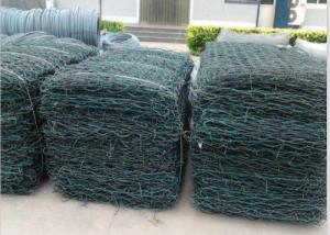 China PVC coated 4.0mm 120X150mm Gabion Box Retaining Wall wholesale