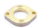 Brass / Copper Hot Forged Parts Elliptical Sealing Flange ISO 9001 Certification