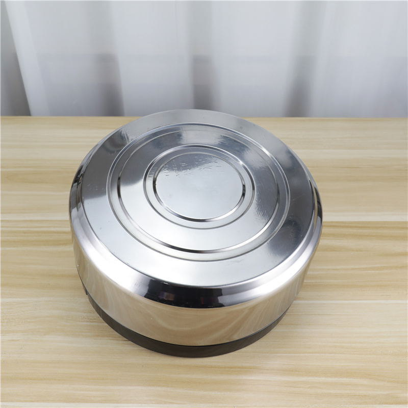 Round Shape Stainless Steel 201 Lunch Box 4pcs Thermal Cooking Stock Pot Set