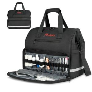 China Custom Hospital Medical First Aid Bag Portable Clinical Black First Aid Bag wholesale