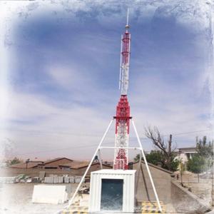 China Tripod battary Winch Up 45KG 30M Lattice Steel Towers wholesale